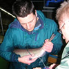 Collecting Sperm From Salmon
